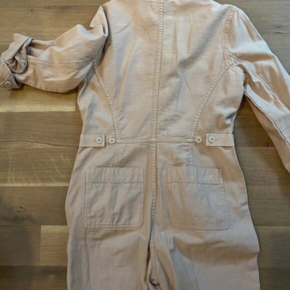Madewell Zip Front Blush Coverall - Picture 6 of 8